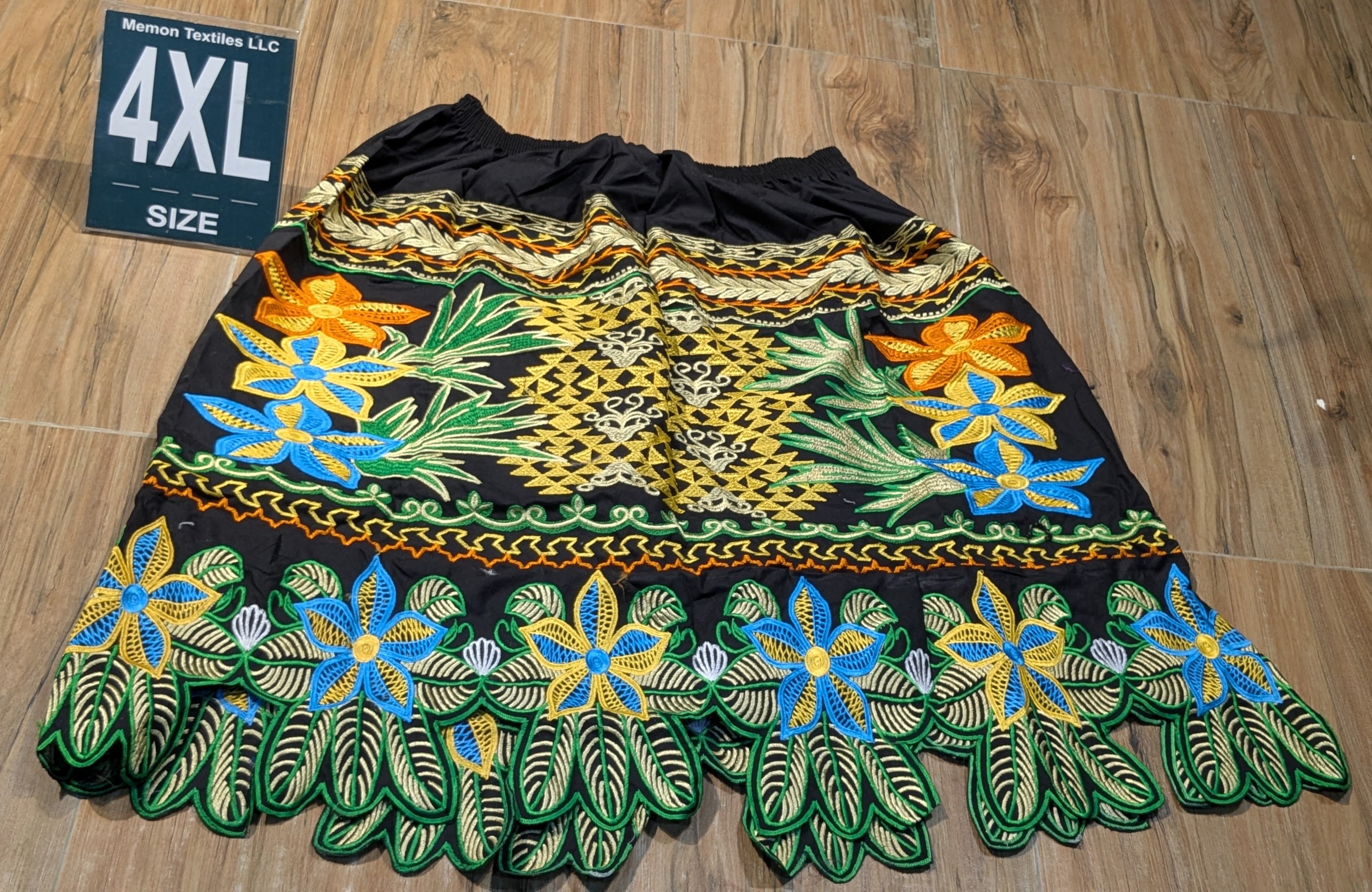 Embroidered Island Skirts (Urohs) - 4XL