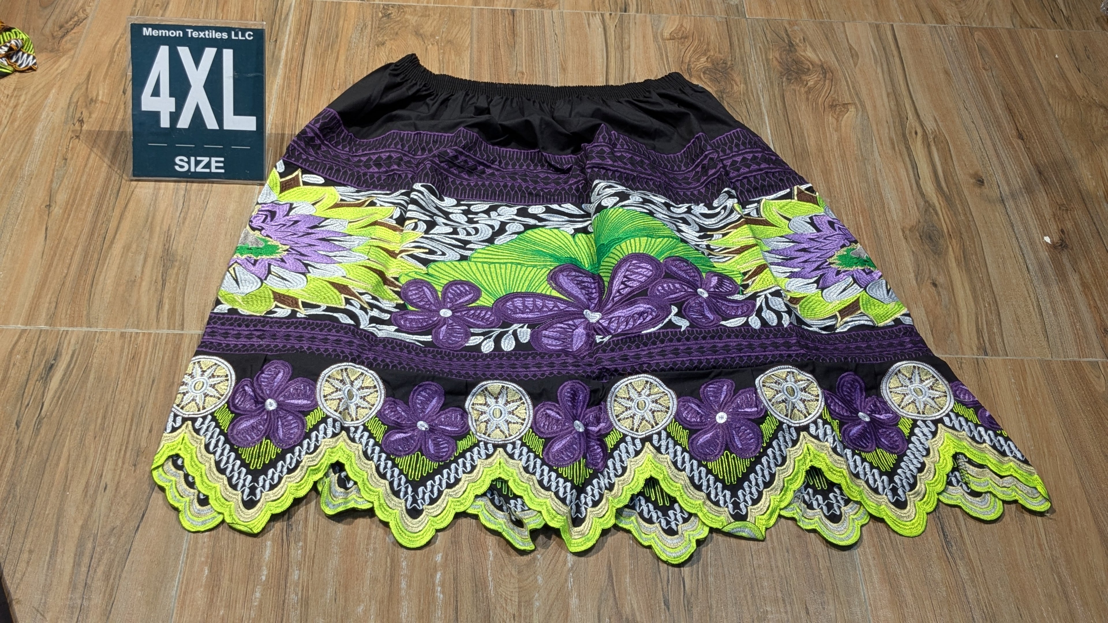 Embroidered Island Skirts (Urohs) - 4XL