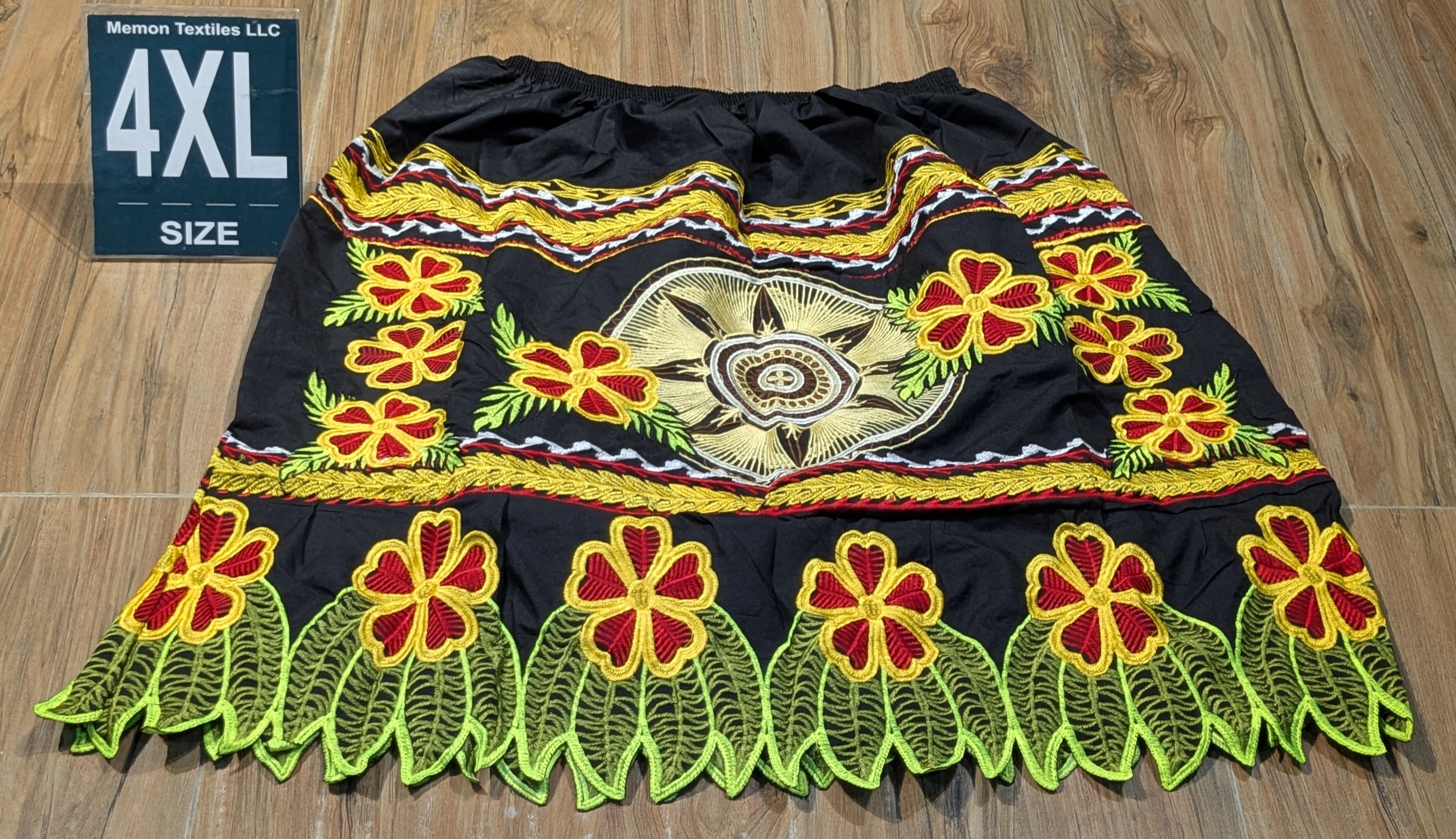 Embroidered Island Skirts (Urohs) - 4XL