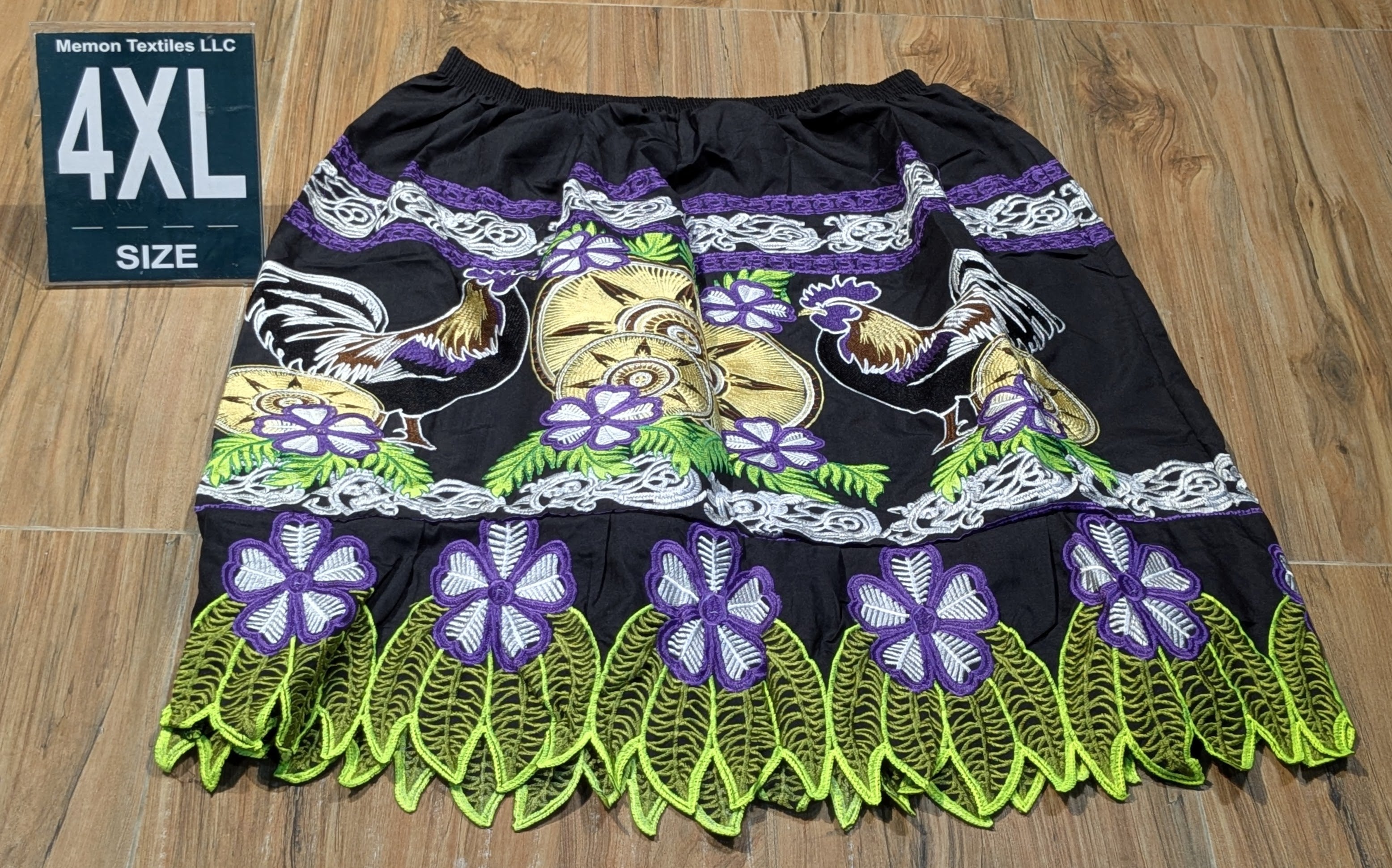 Embroidered Island Skirts (Urohs) - 4XL