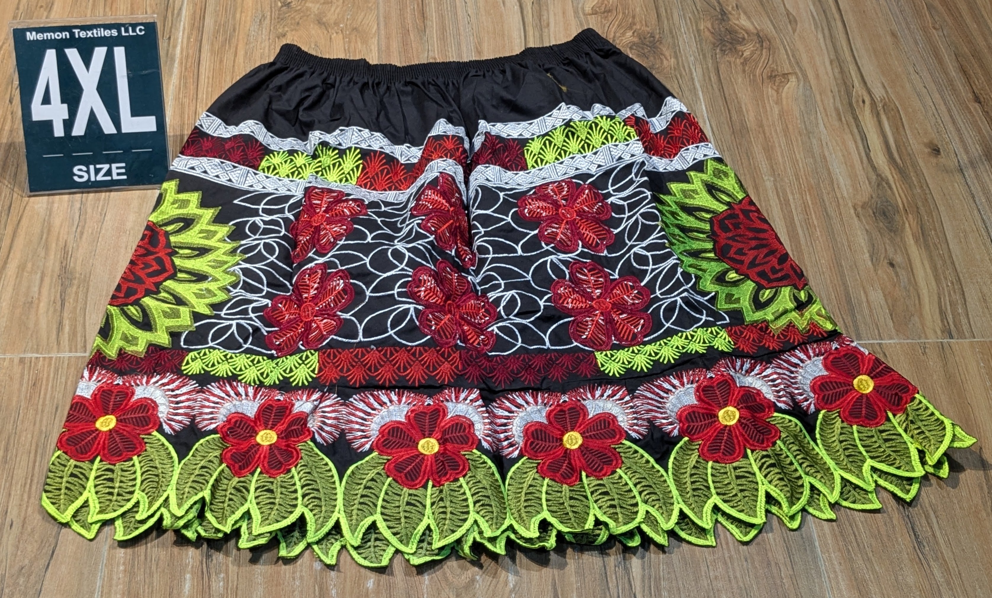 Embroidered Island Skirts (Urohs) - 4XL