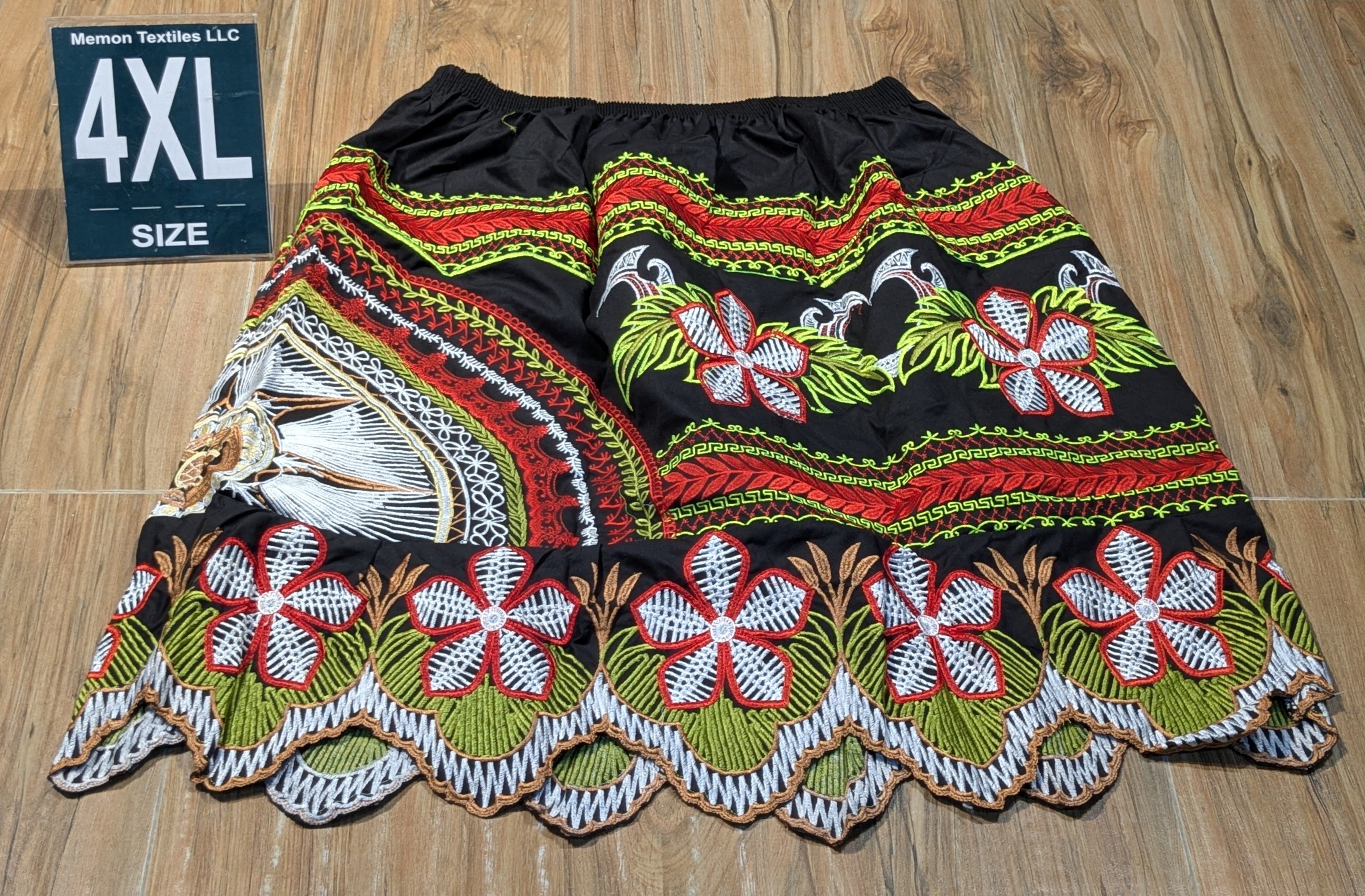 Embroidered Island Skirts (Urohs) - 4XL