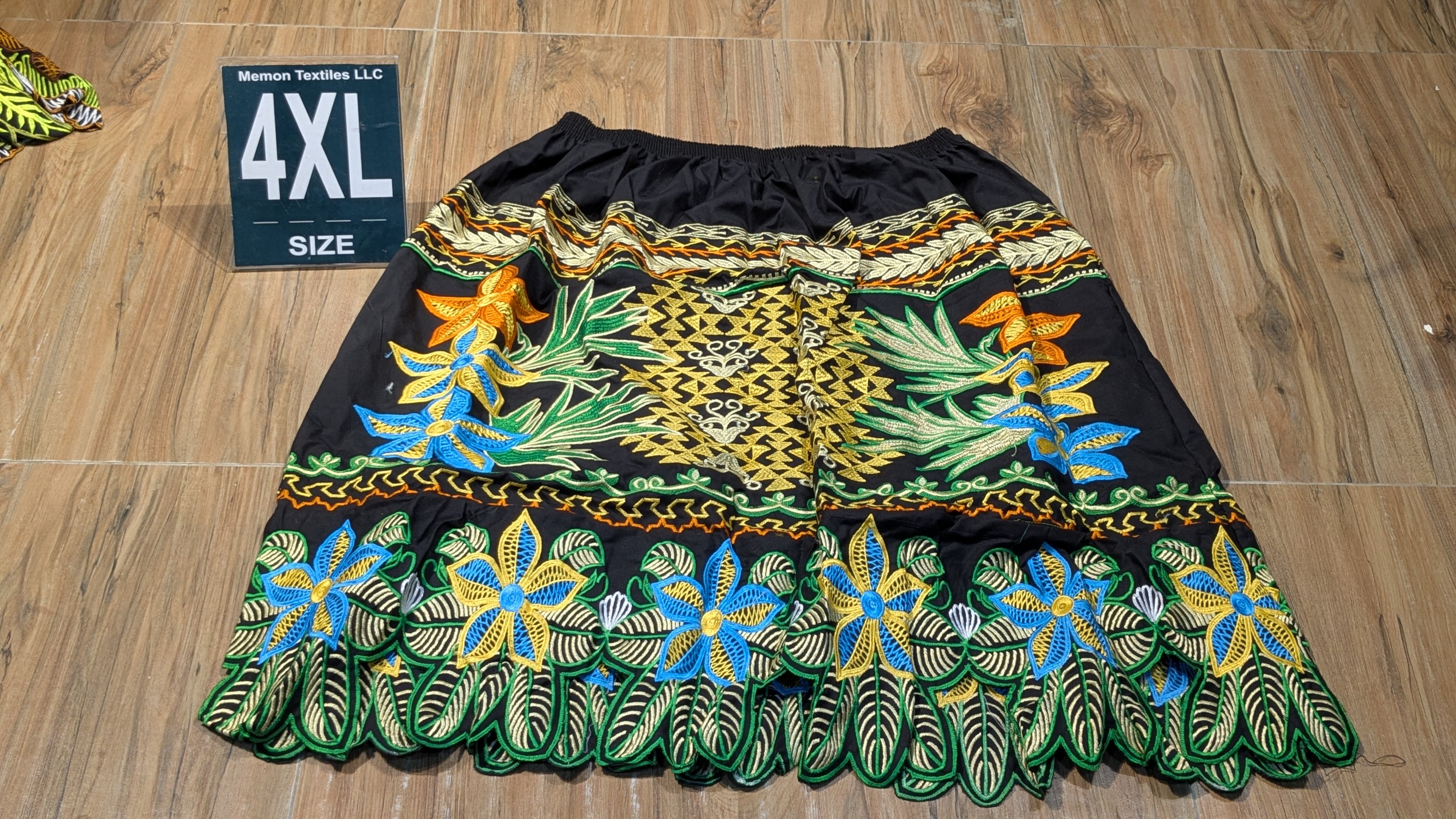 Embroidered Island Skirts (Urohs) - 4XL