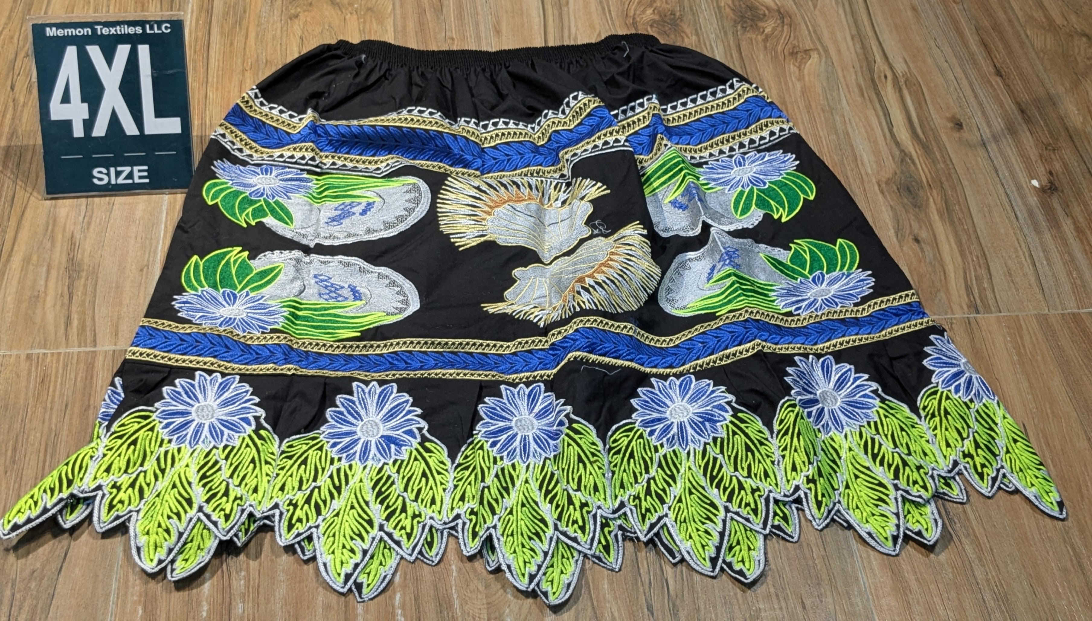 Embroidered Island Skirts (Urohs) - 4XL