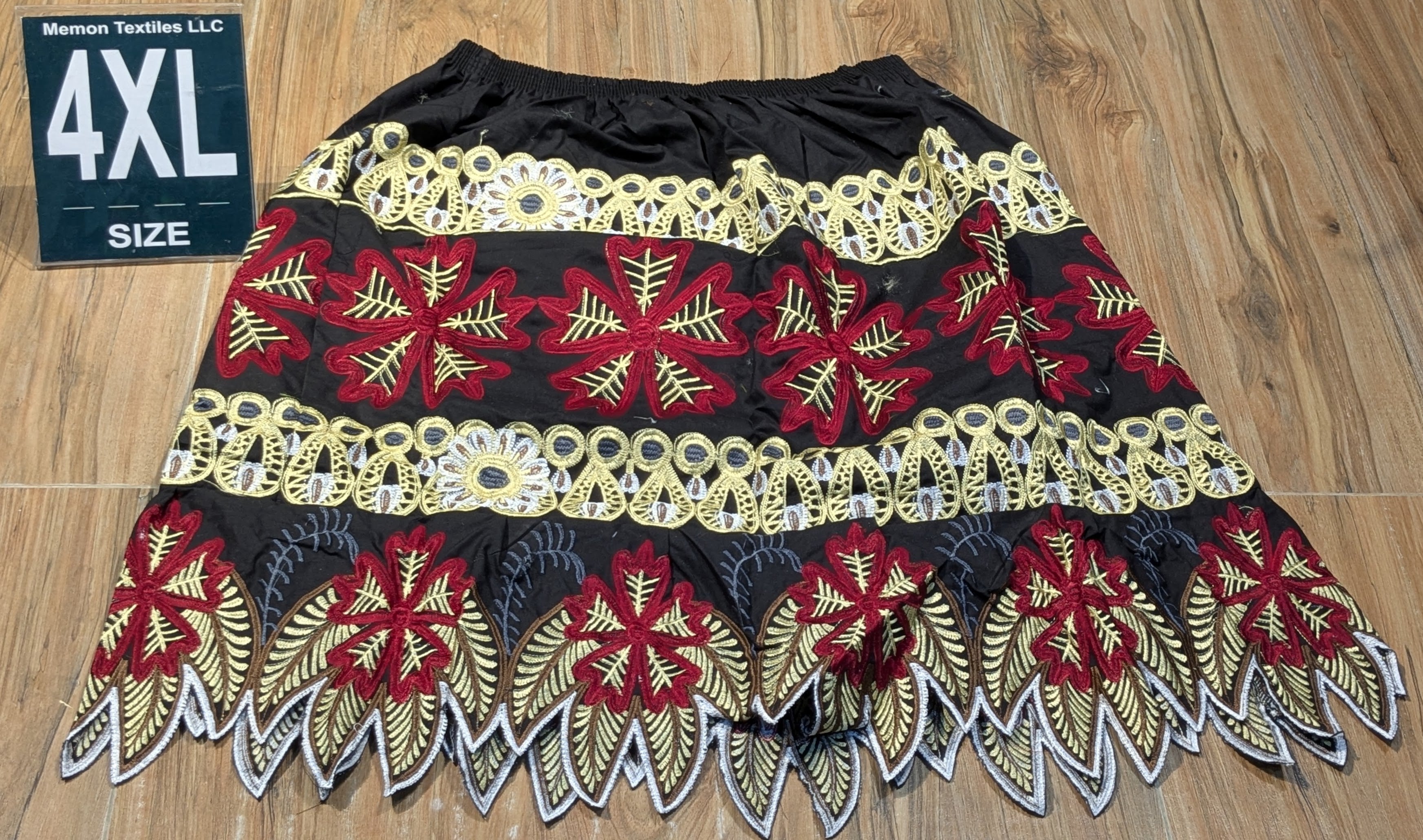 Embroidered Island Skirts (Urohs) - 4XL