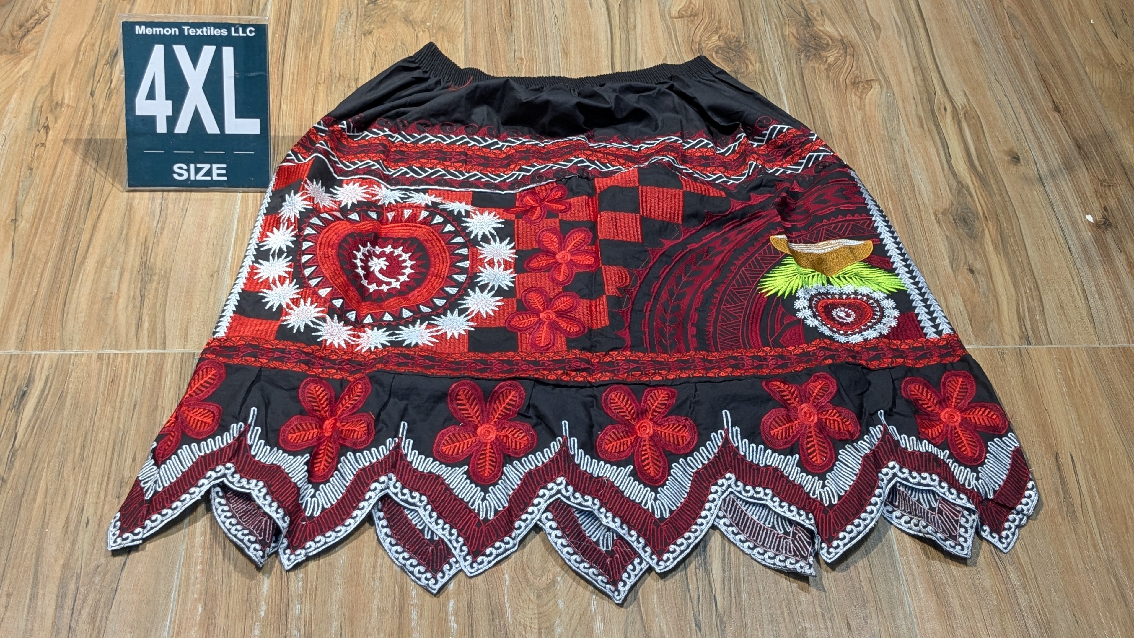 Embroidered Island Skirts (Urohs) - 4XL