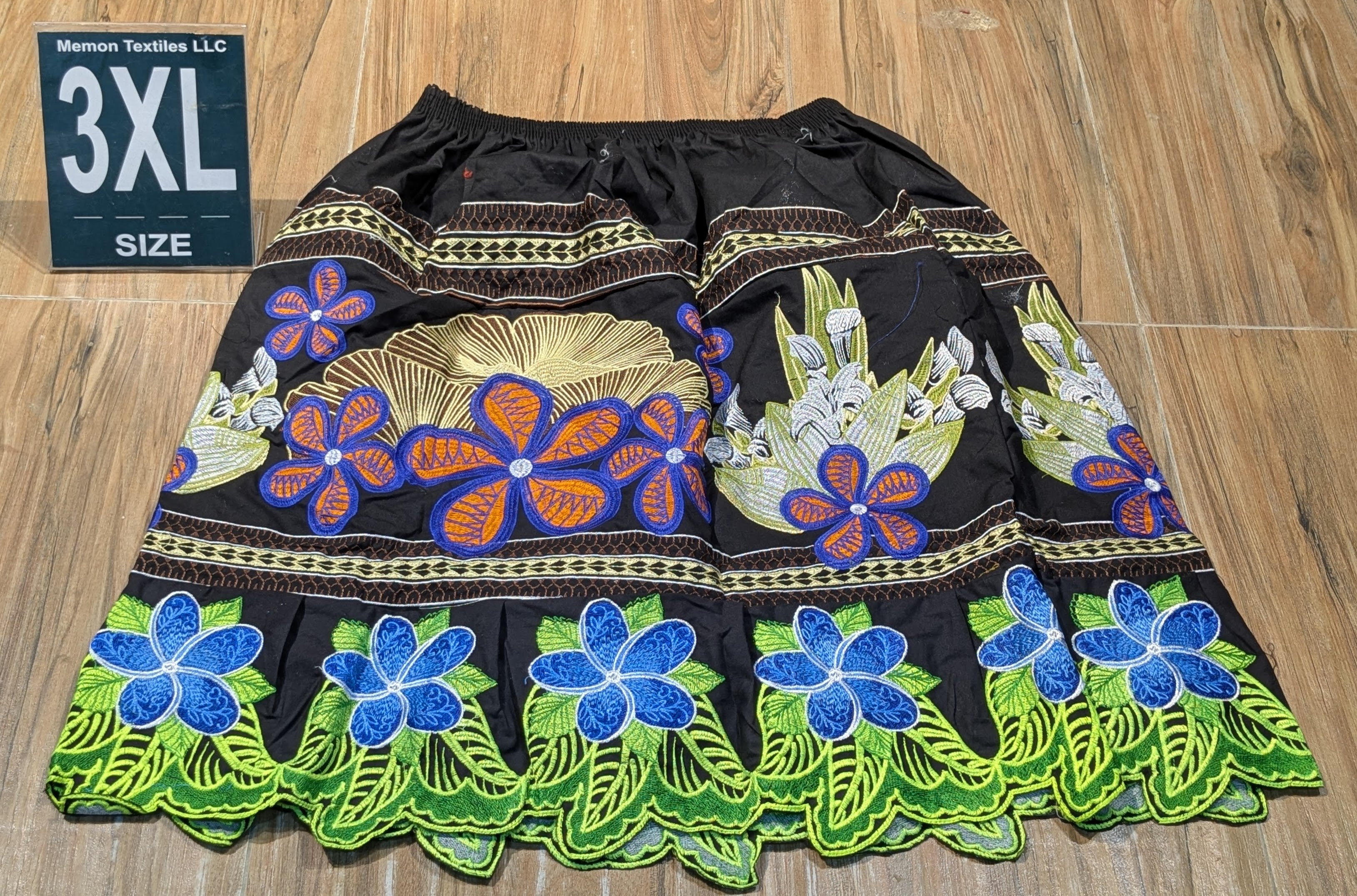 Embroidered Island Skirts (Urohs) - 3XL