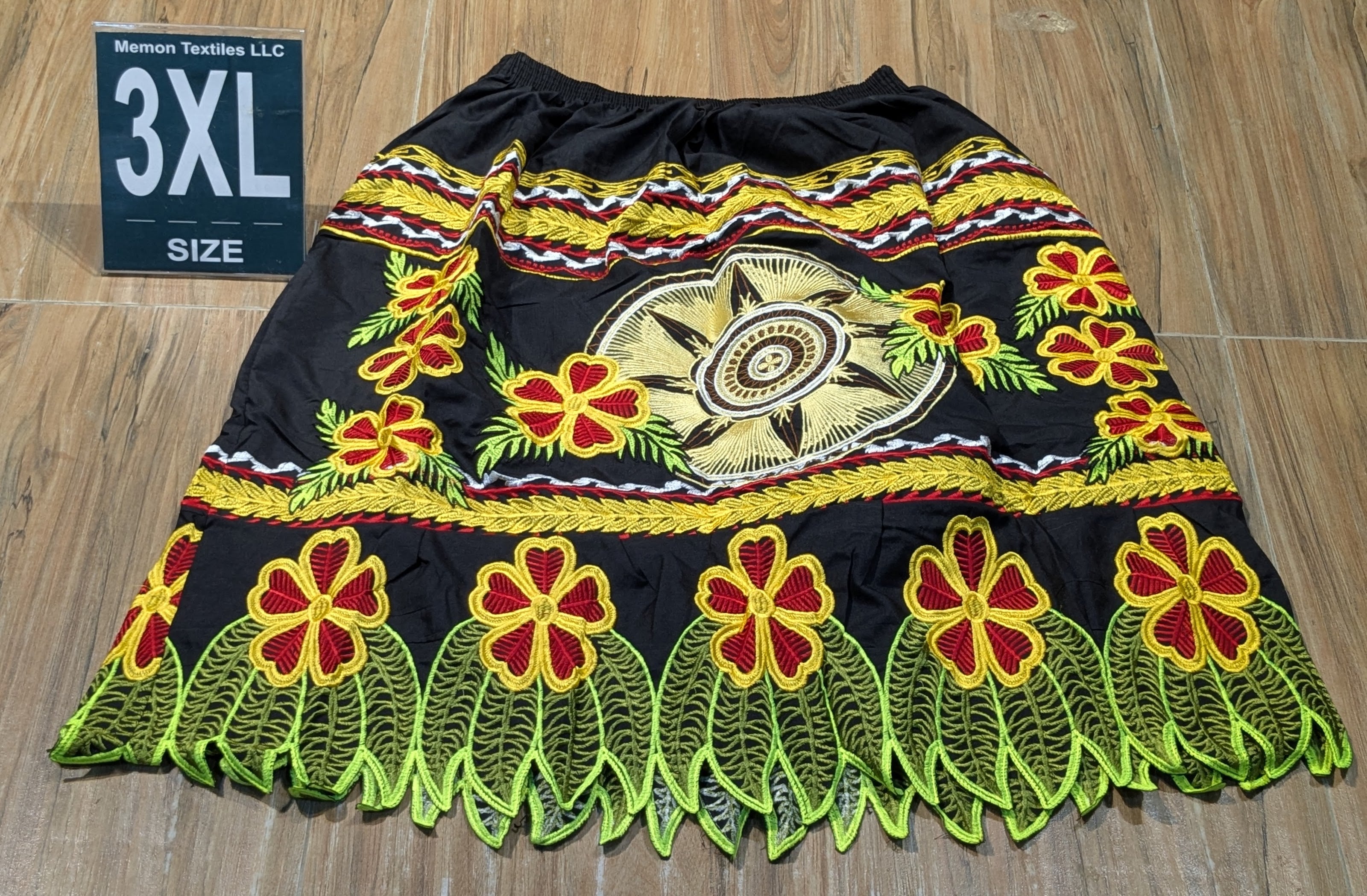 Embroidered Island Skirts (Urohs) - 3XL
