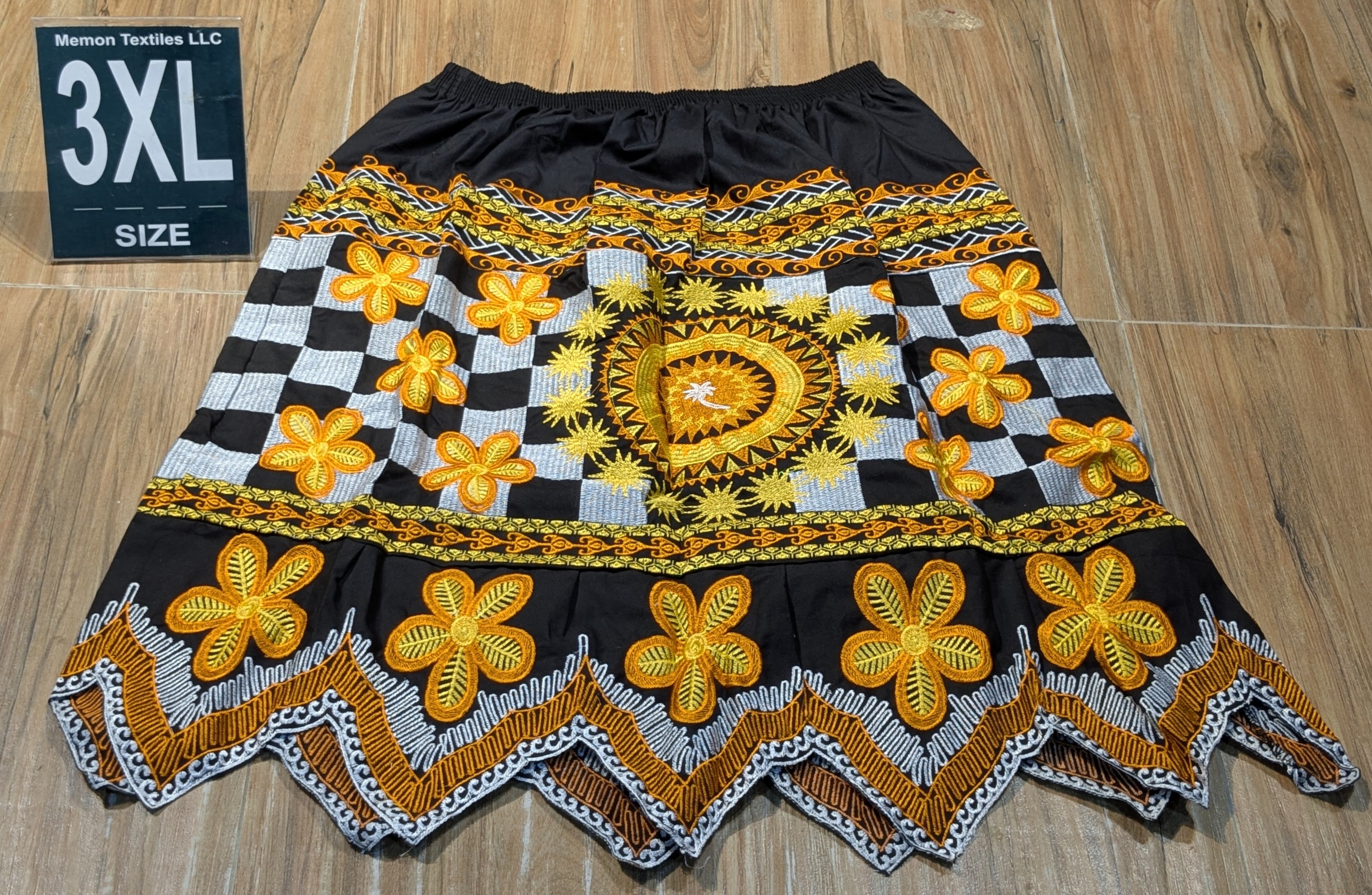 Embroidered Island Skirts (Urohs) - 3XL