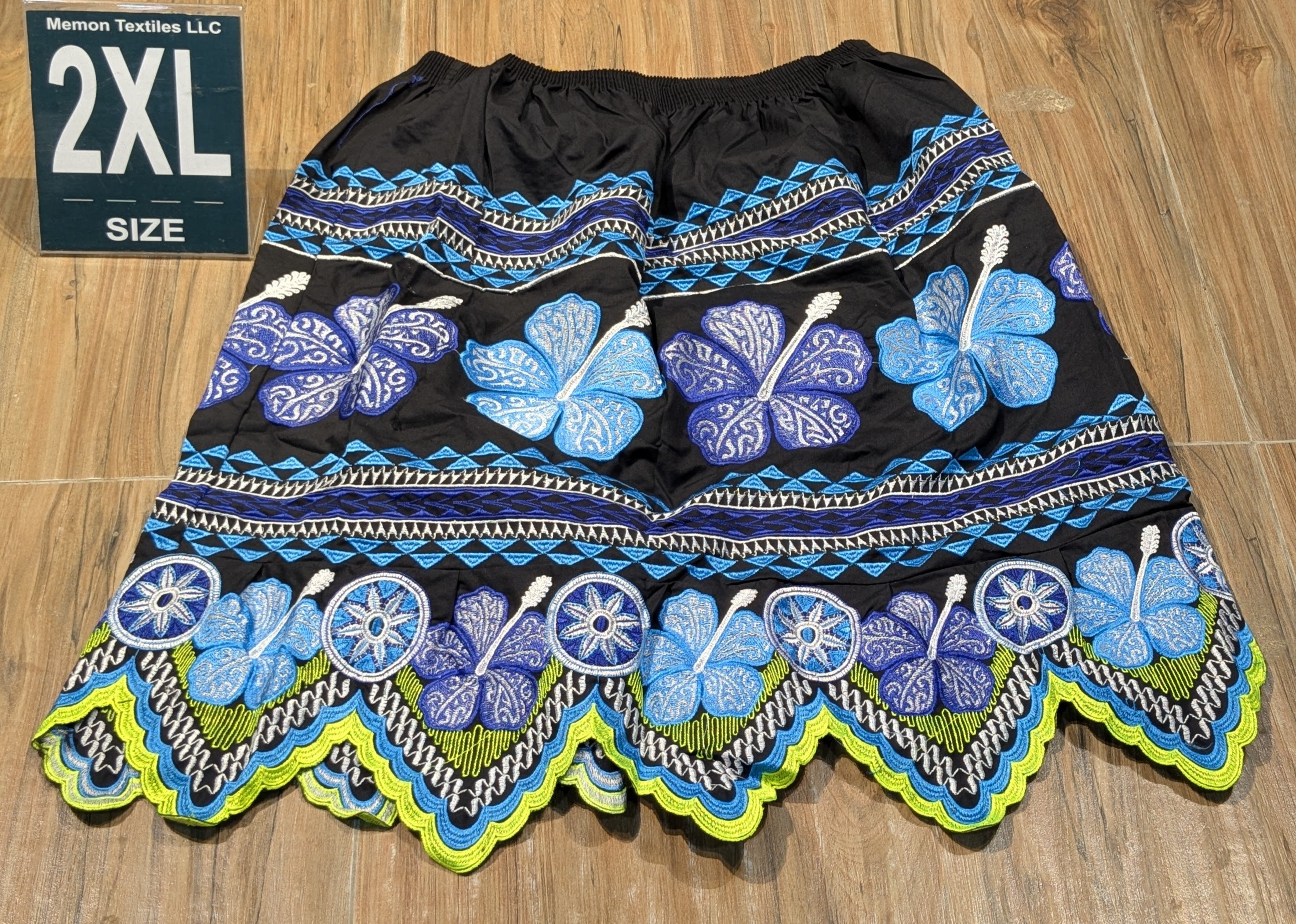 Embroidered Island Skirts (Urohs) - 2XL