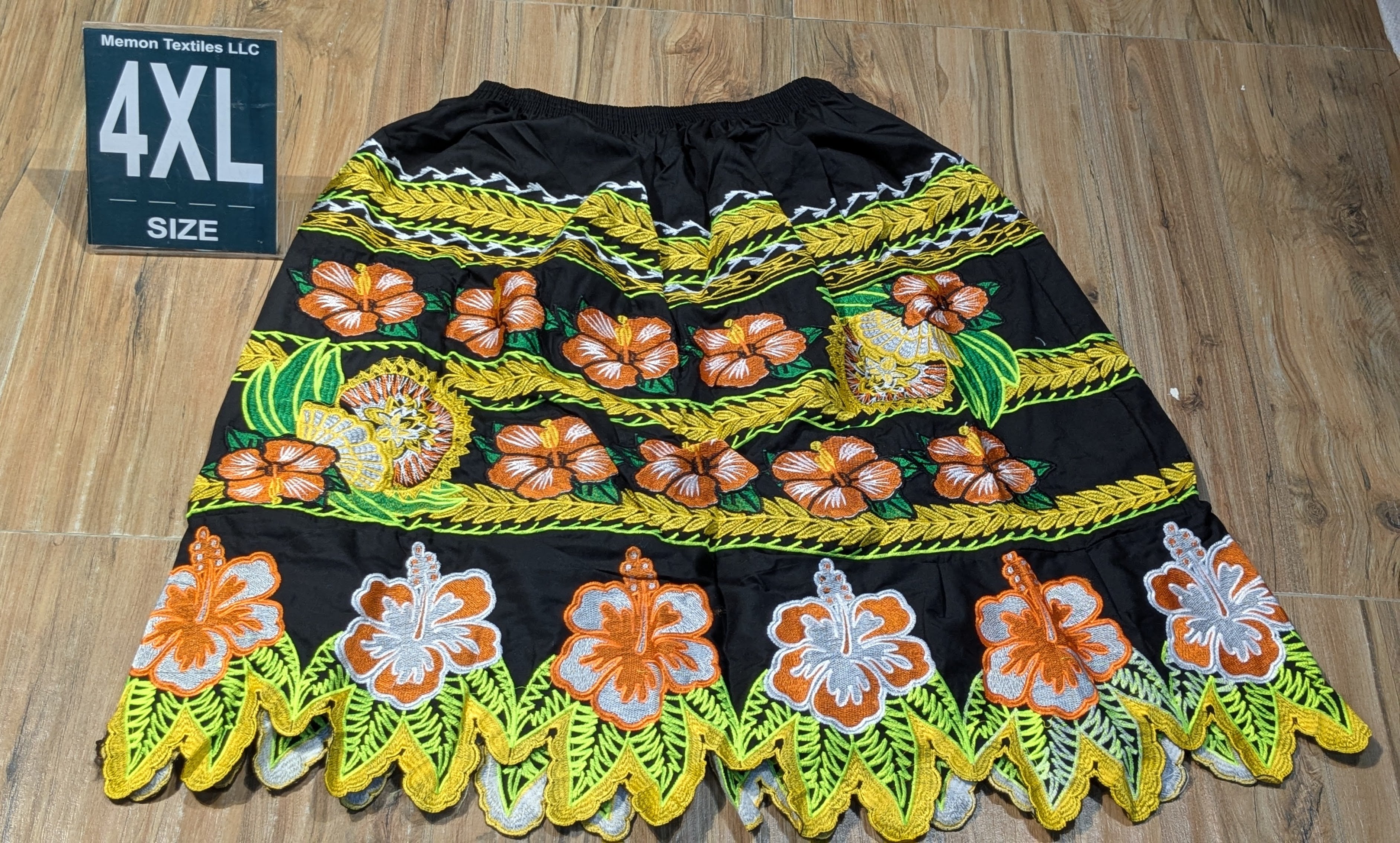 Embroidered Island Skirts (Urohs) - 4XL