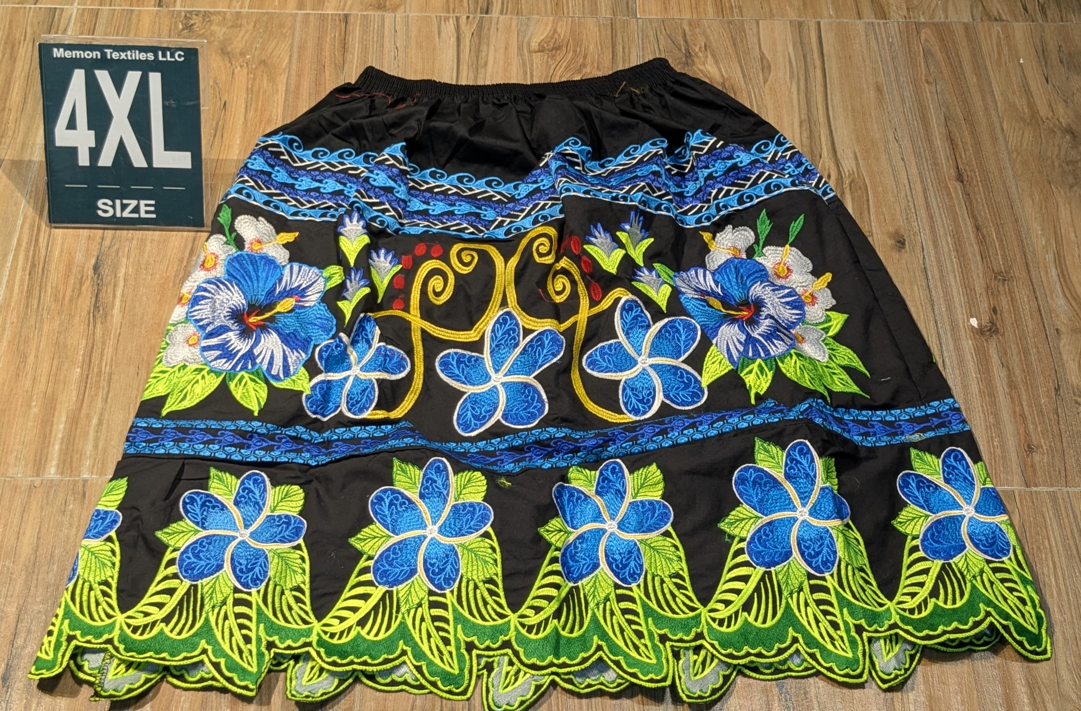 Embroidered Island Skirts (Urohs) - 4XL