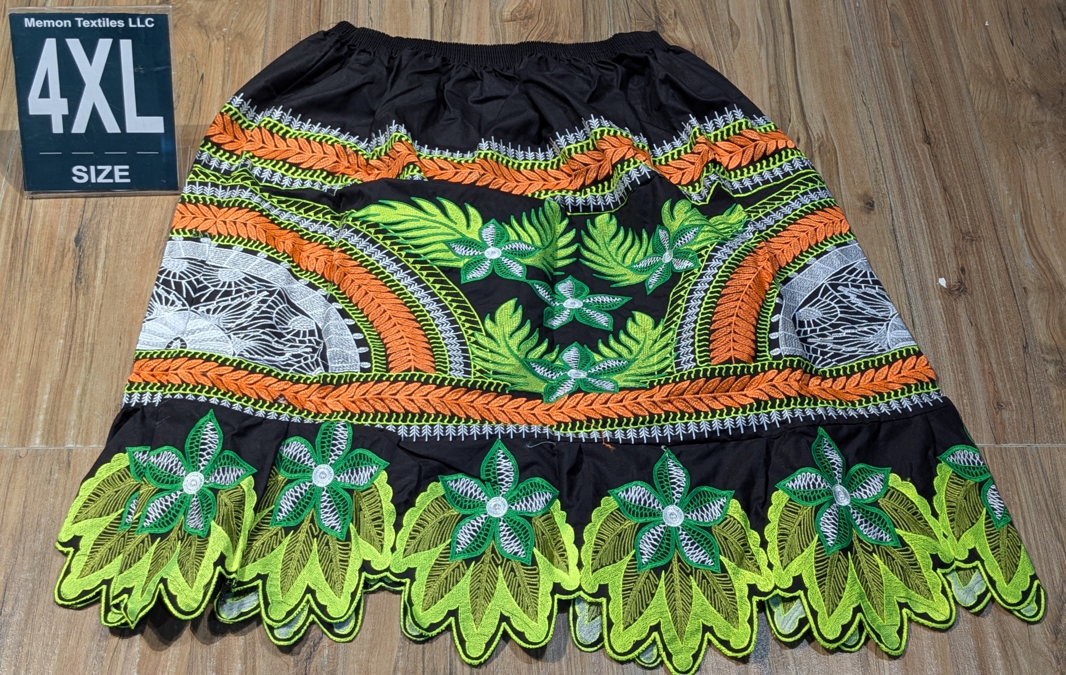 Embroidered Island Skirts (Urohs) - 4XL