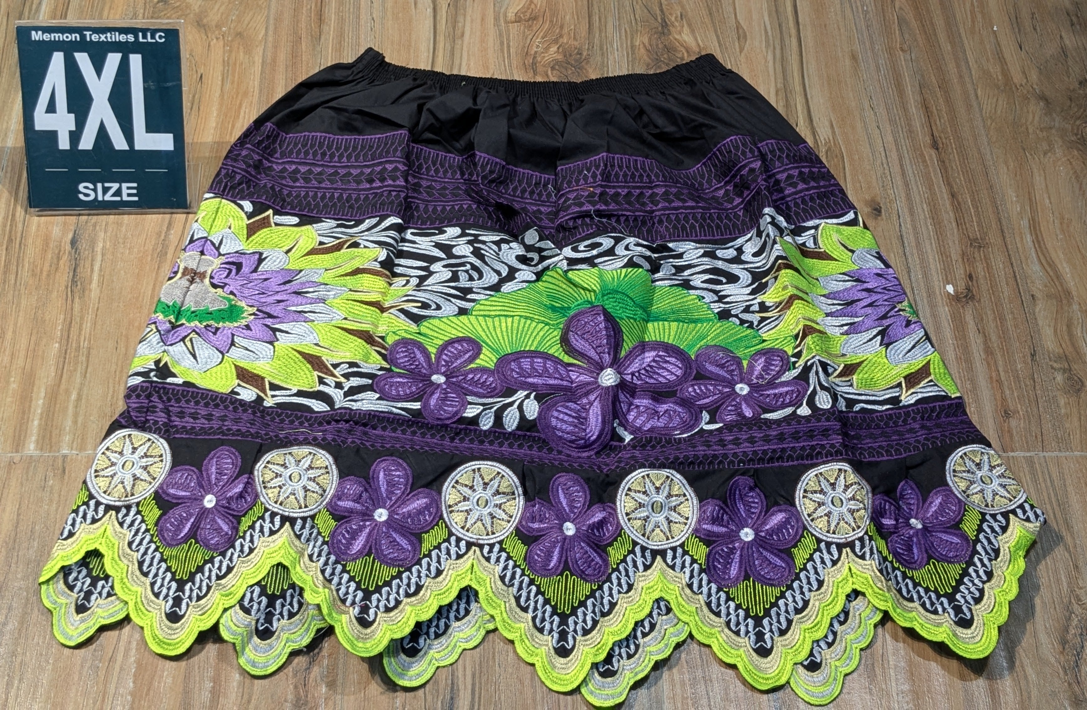 Embroidered Island Skirts (Urohs) - 4XL
