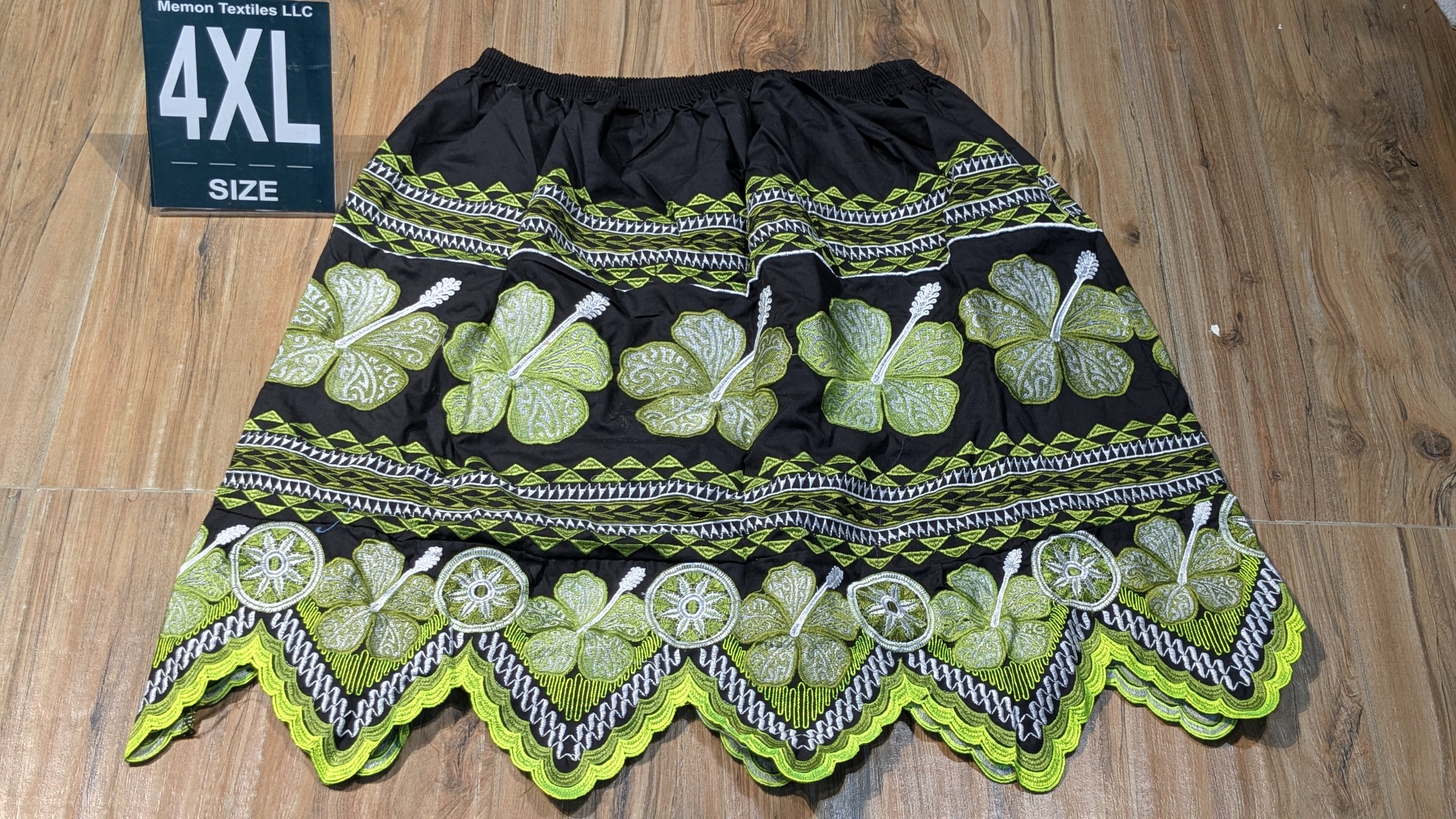 Embroidered Island Skirts (Urohs) - 4XL