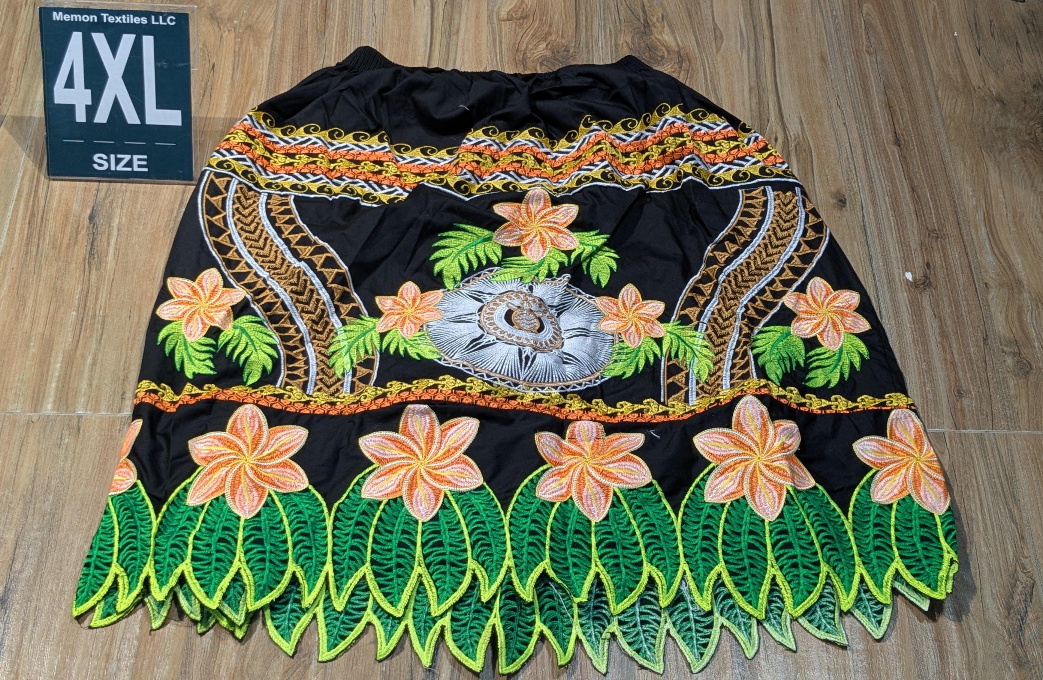Embroidered Island Skirts (Urohs) - 4XL