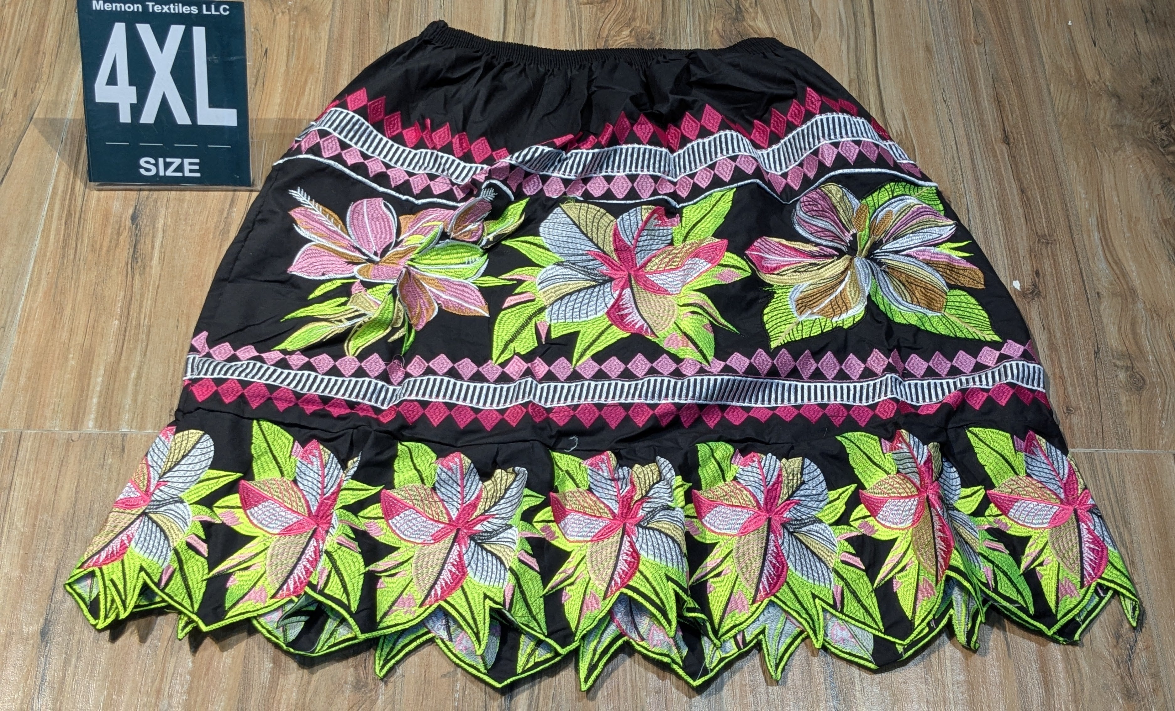 Embroidered Island Skirts (Urohs) - 4XL