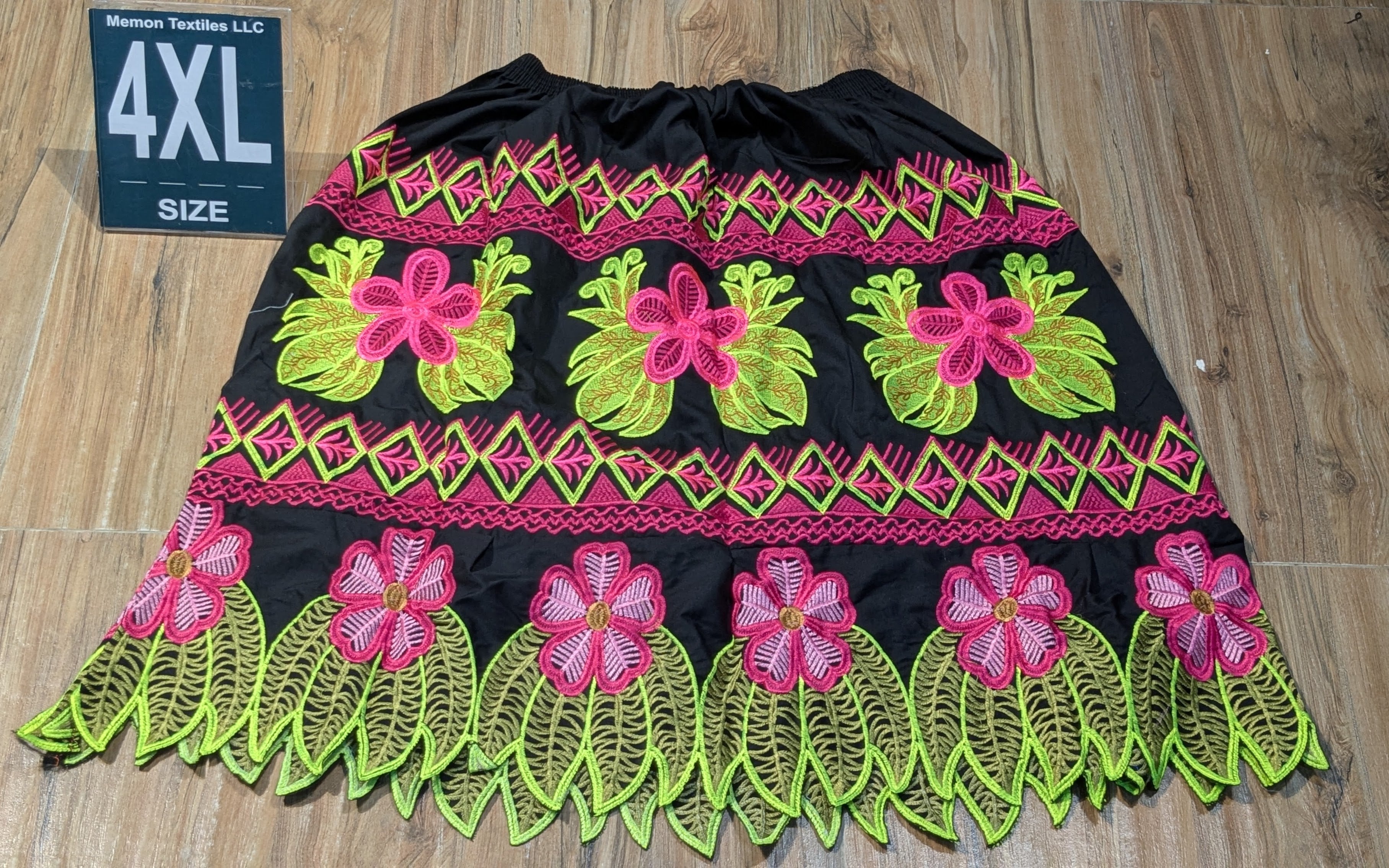 Embroidered Island Skirts (Urohs) - 4XL