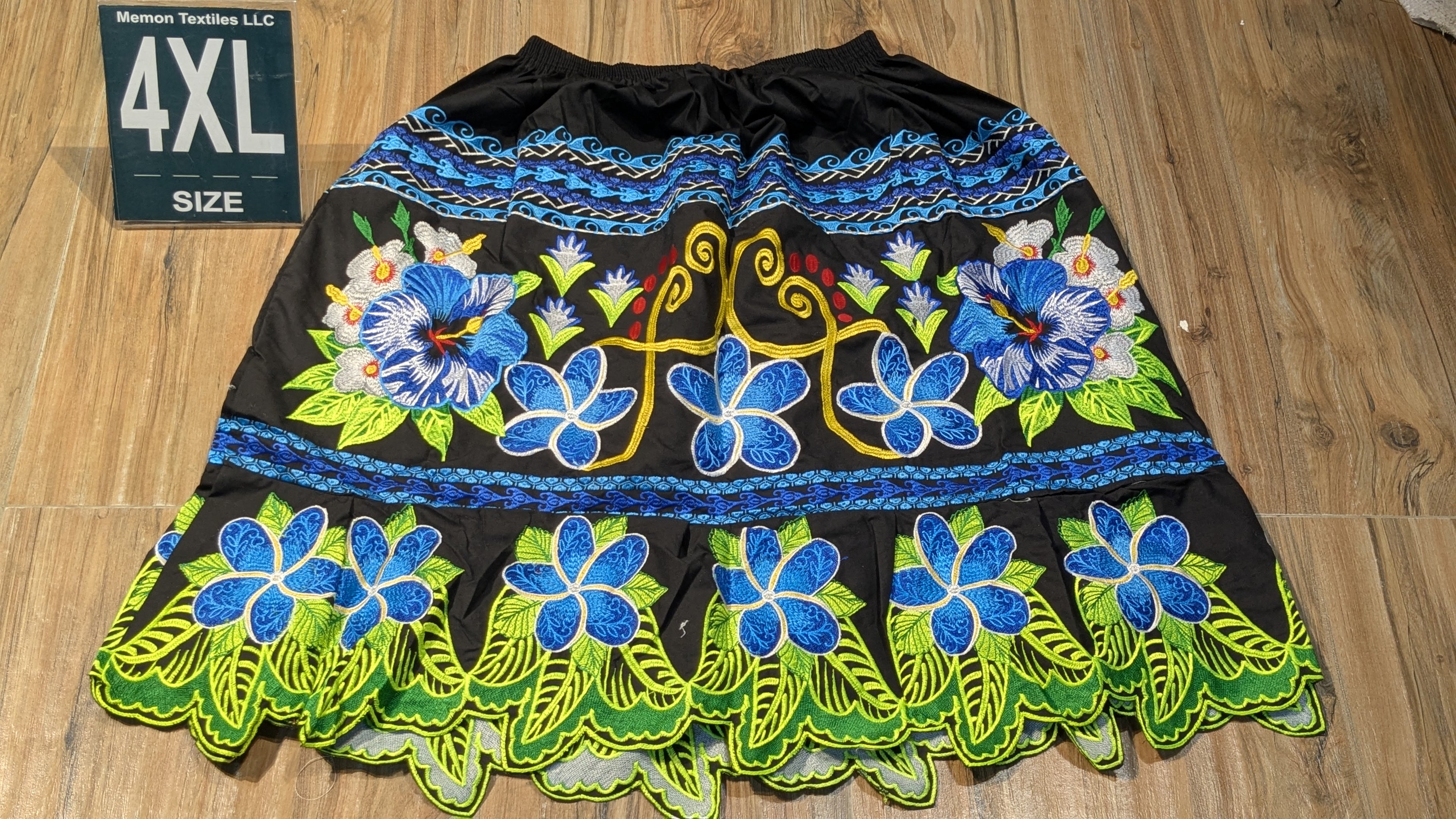 Embroidered Island Skirts (Urohs) - 4XL