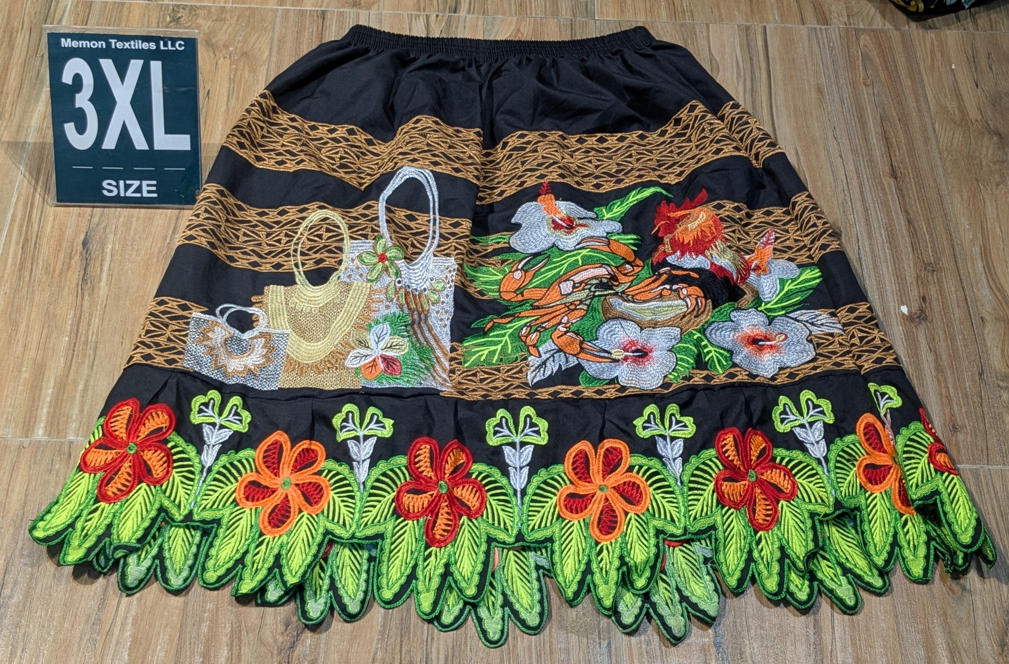 Floral Island Skirts (Urohs) - 3XL