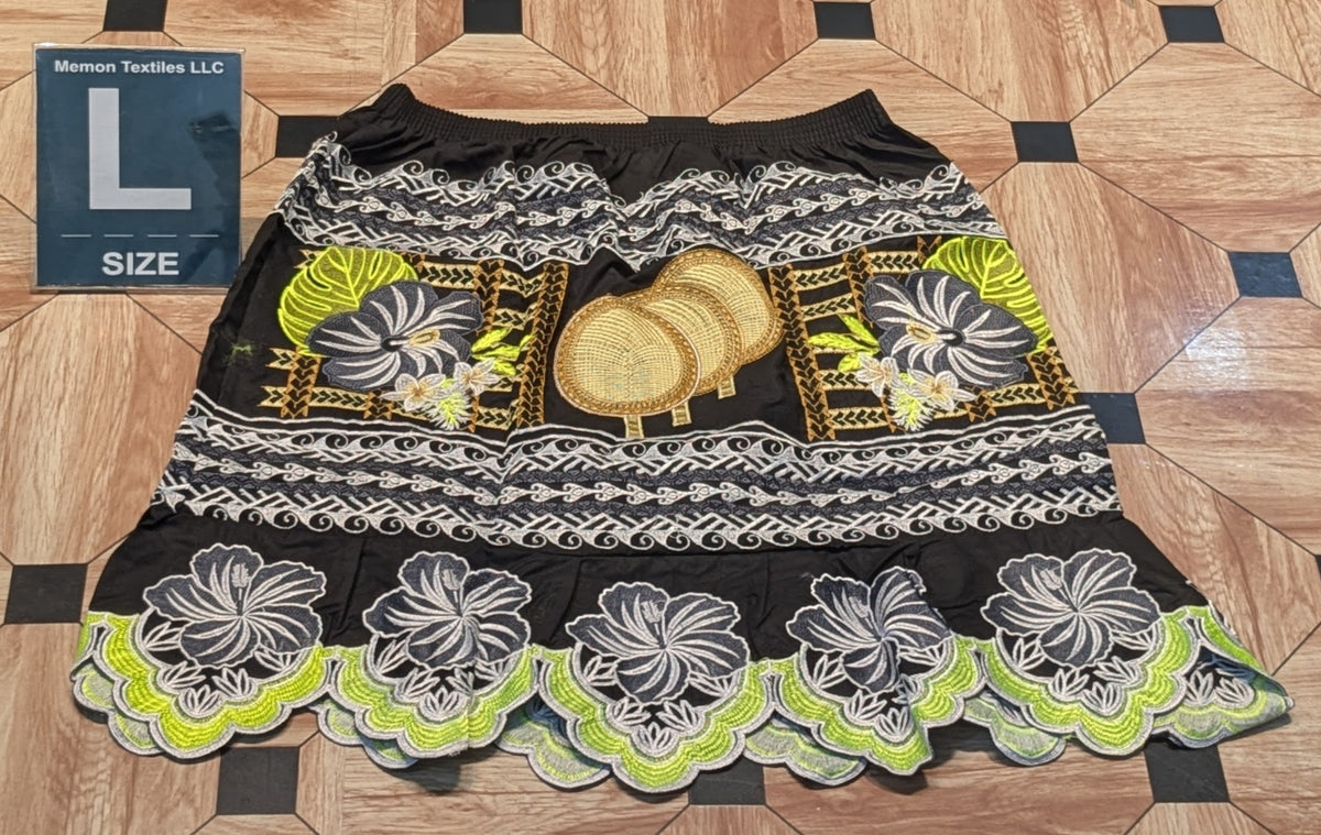 Embroidered Island Skirts (Urohs) - L