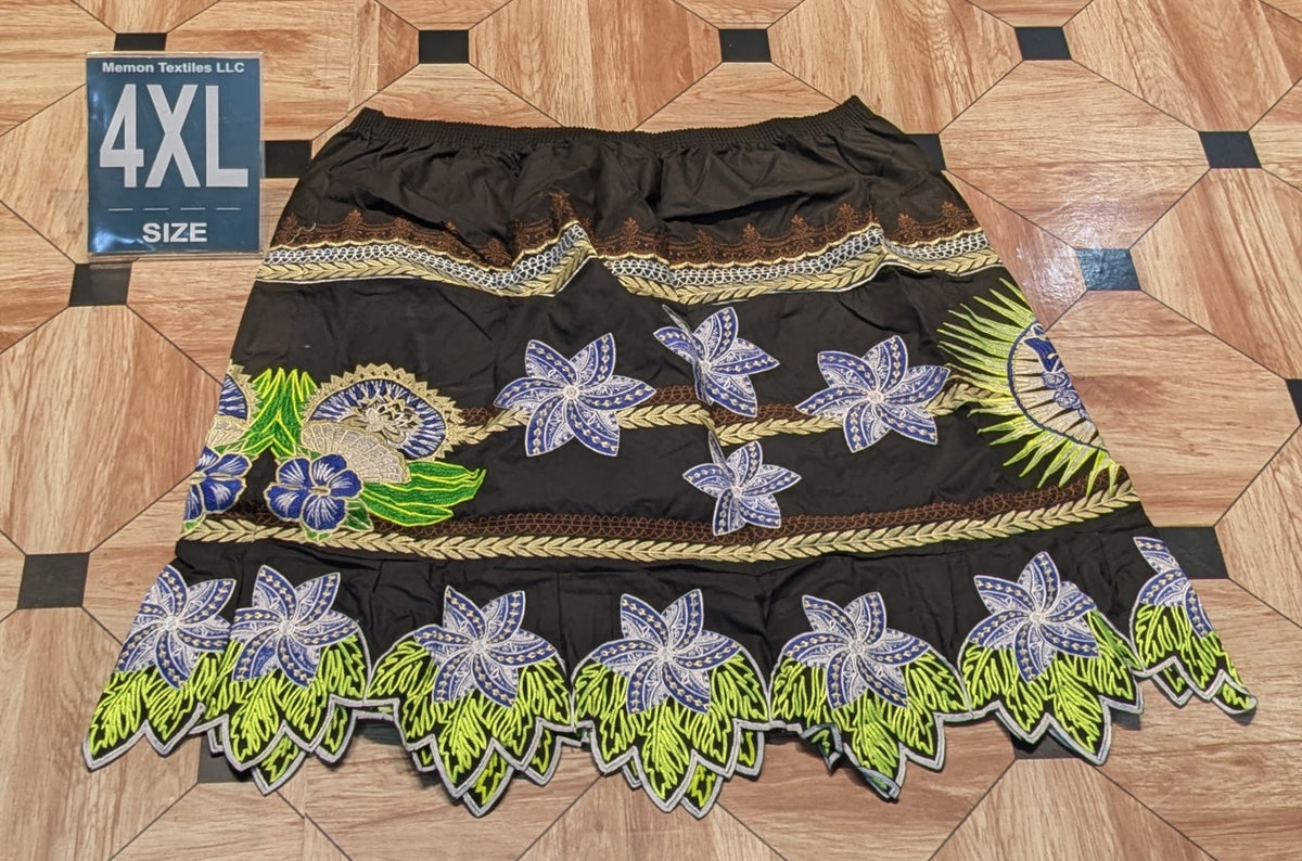 Floral Island Skirts (Urohs) - 4XL