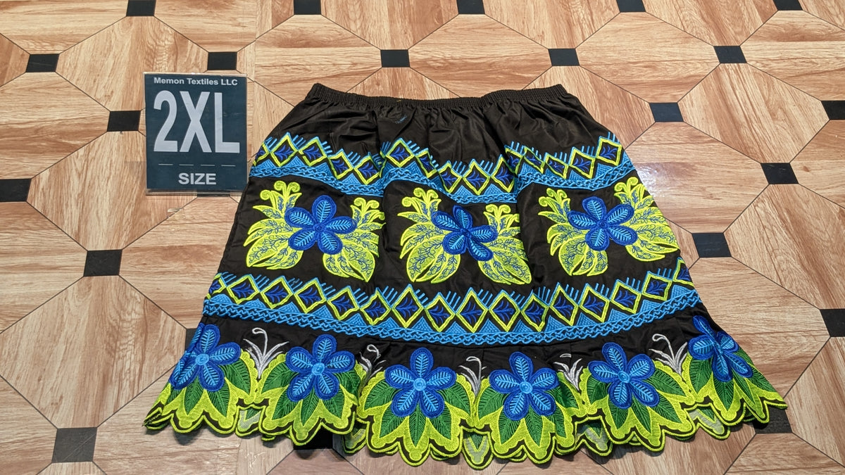 Embroidered Skirts Island Urohs - 2XL