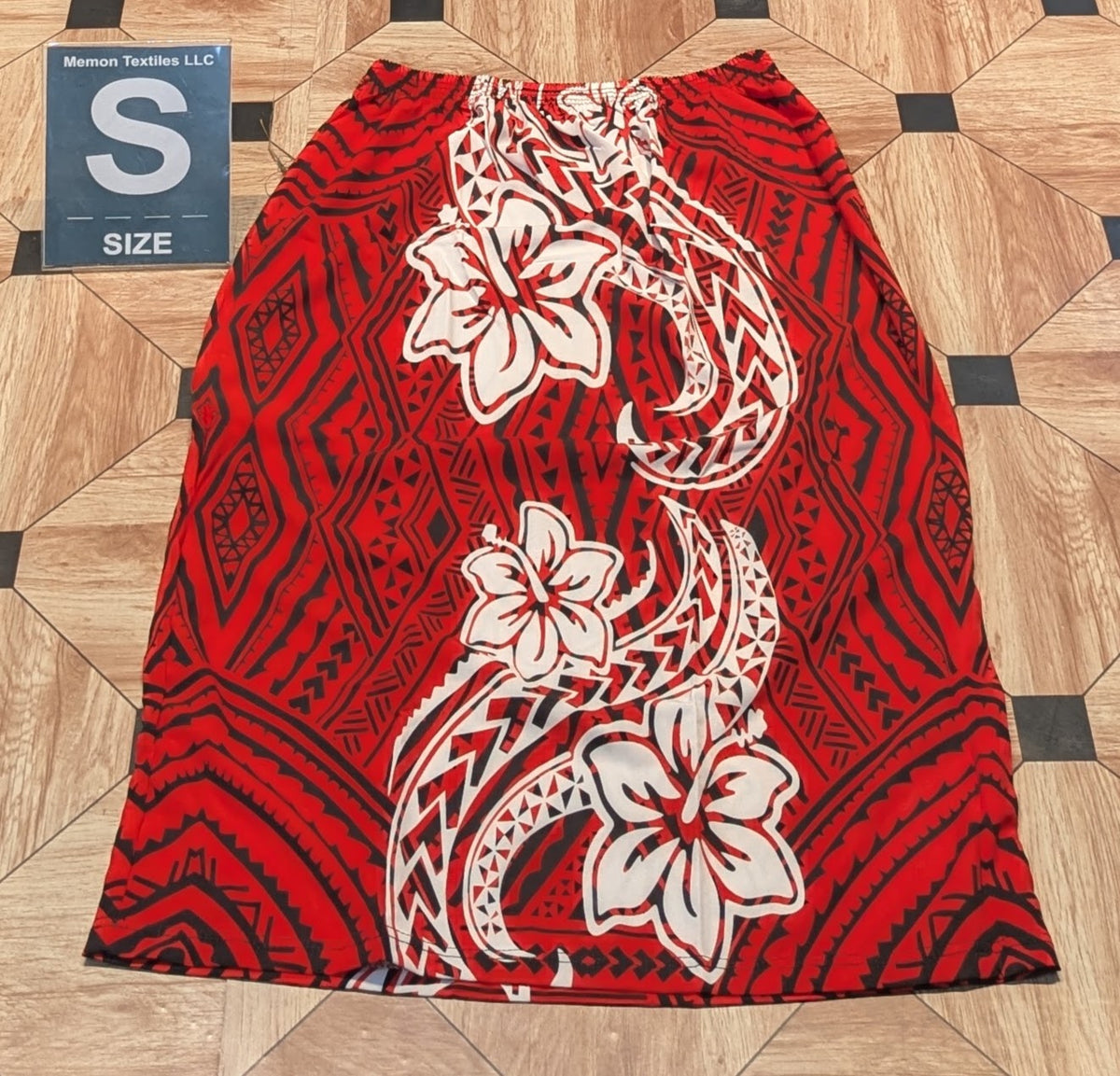 Embroidered Skirt (Island Urohs) - S