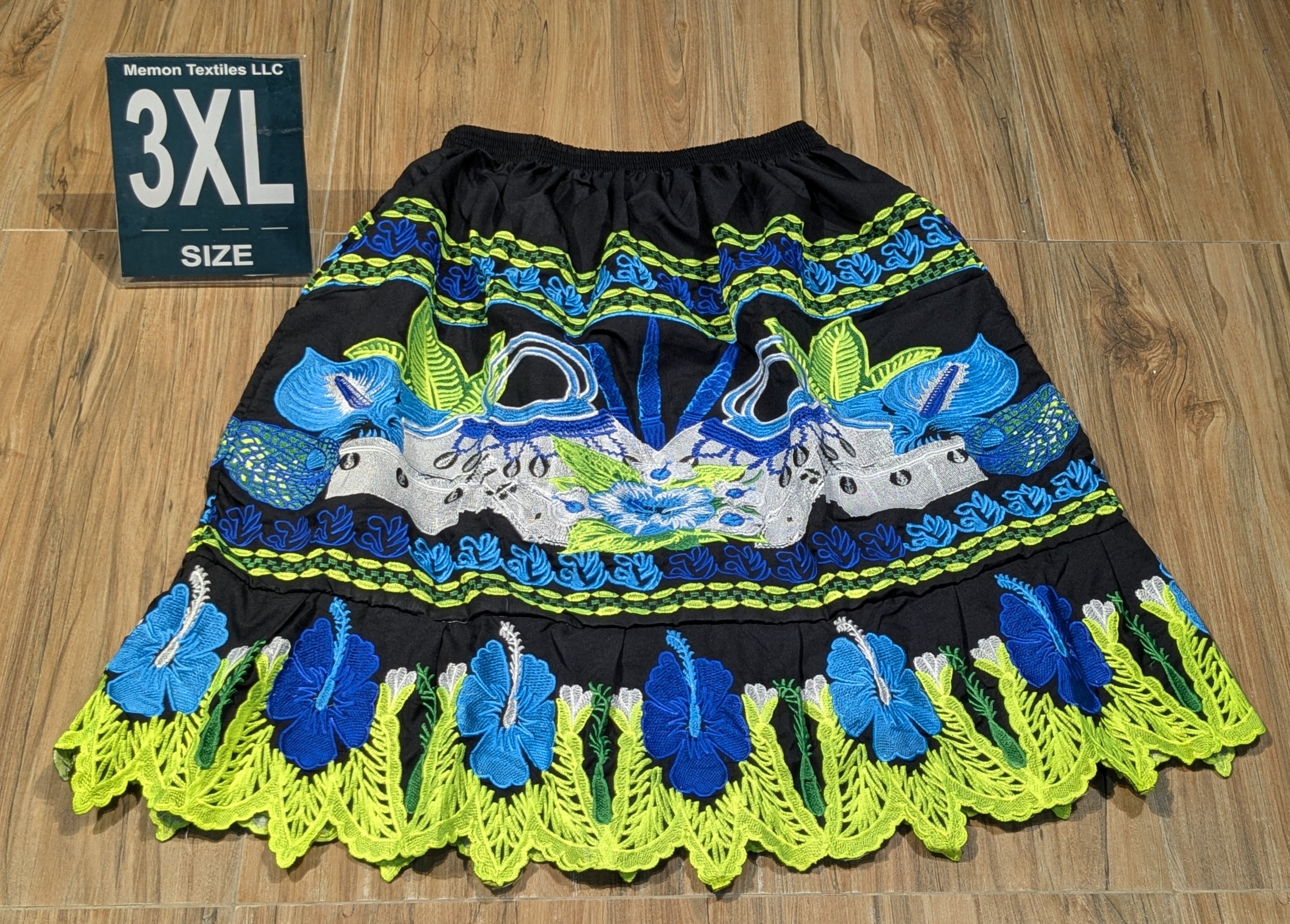 Embroidered Island Skirts (Urohs) - 3XL
