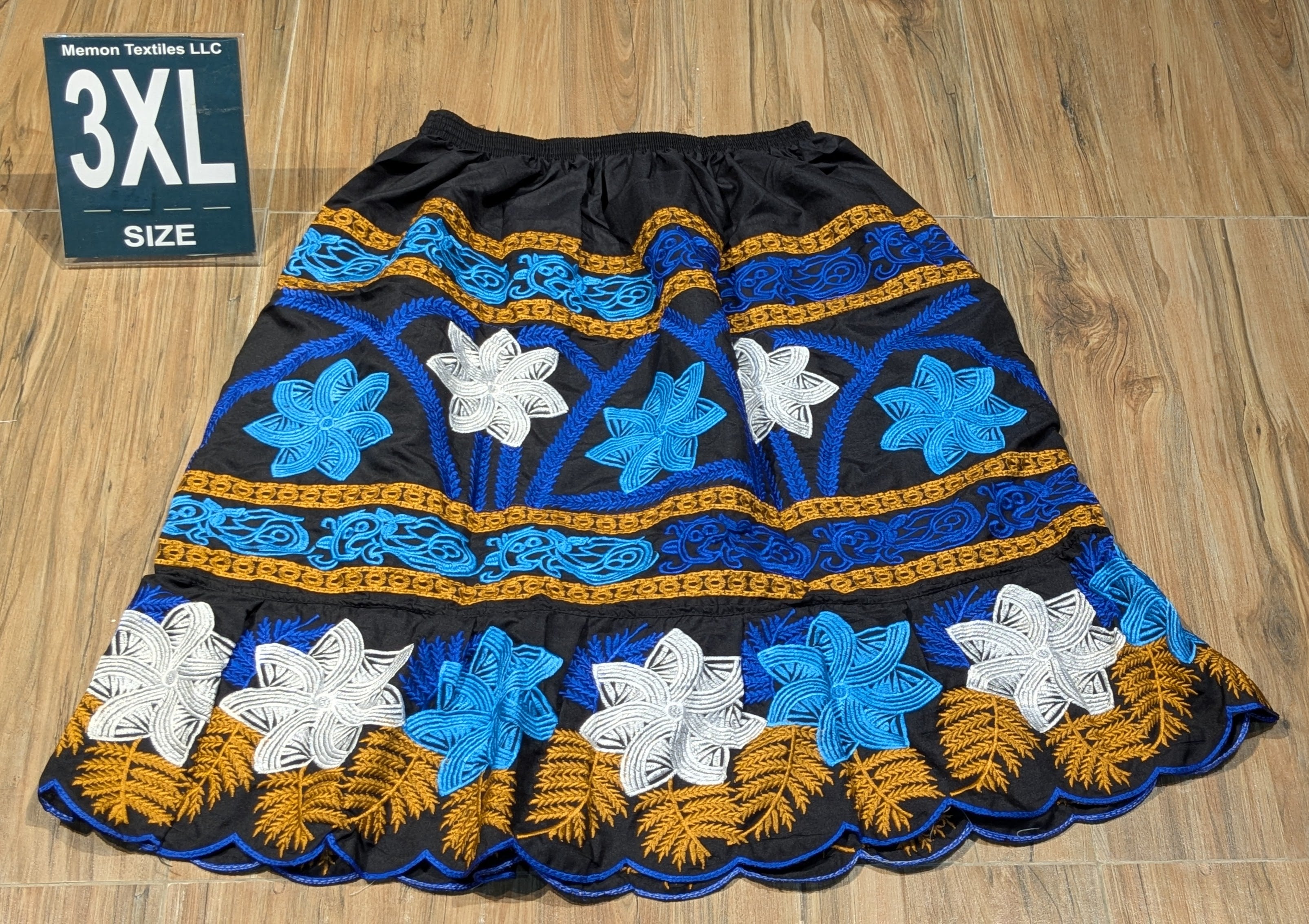 Embroidered Island Skirts (Urohs) - 3XL