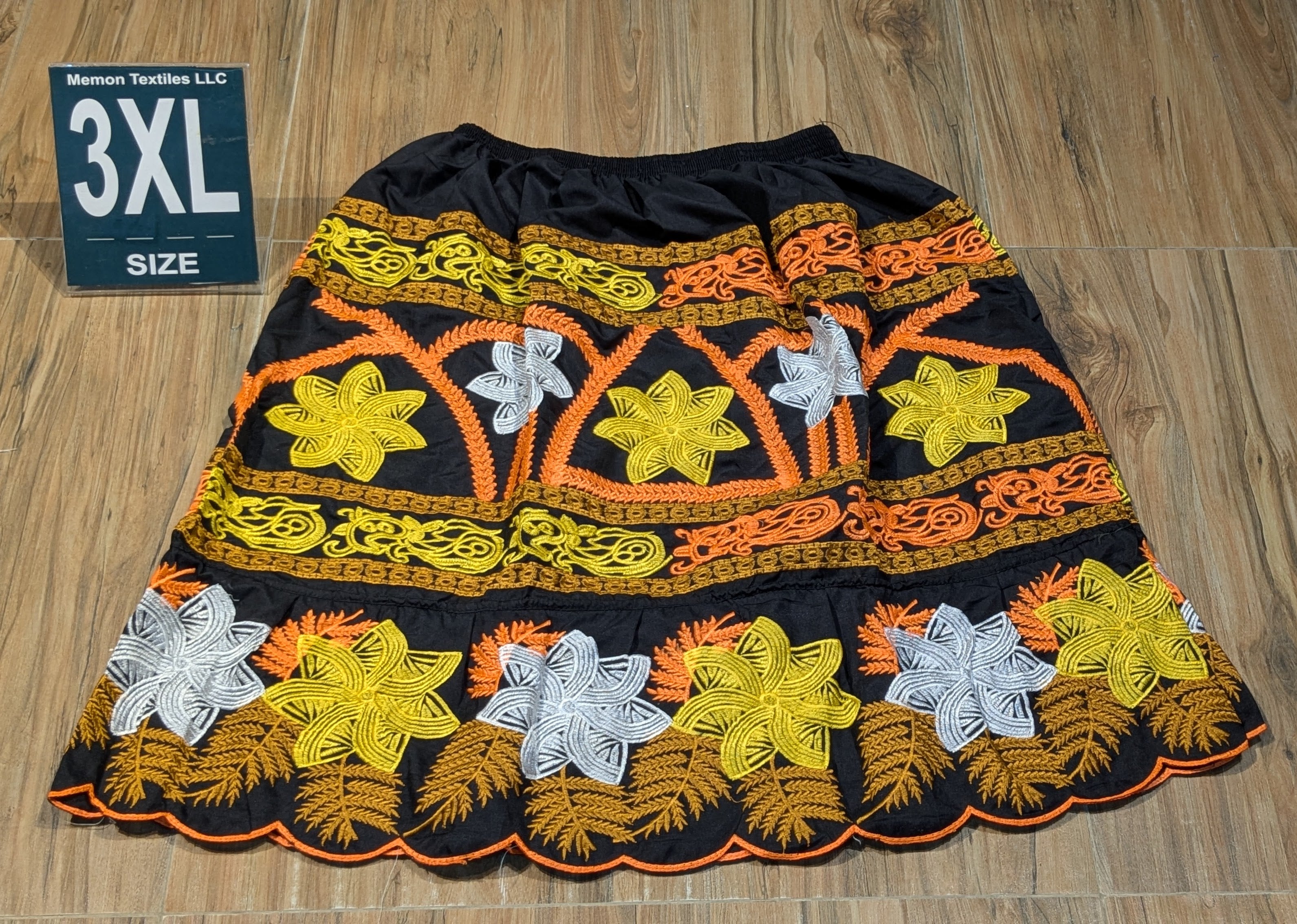 Embroidered Island Skirts (Urohs) - 3XL