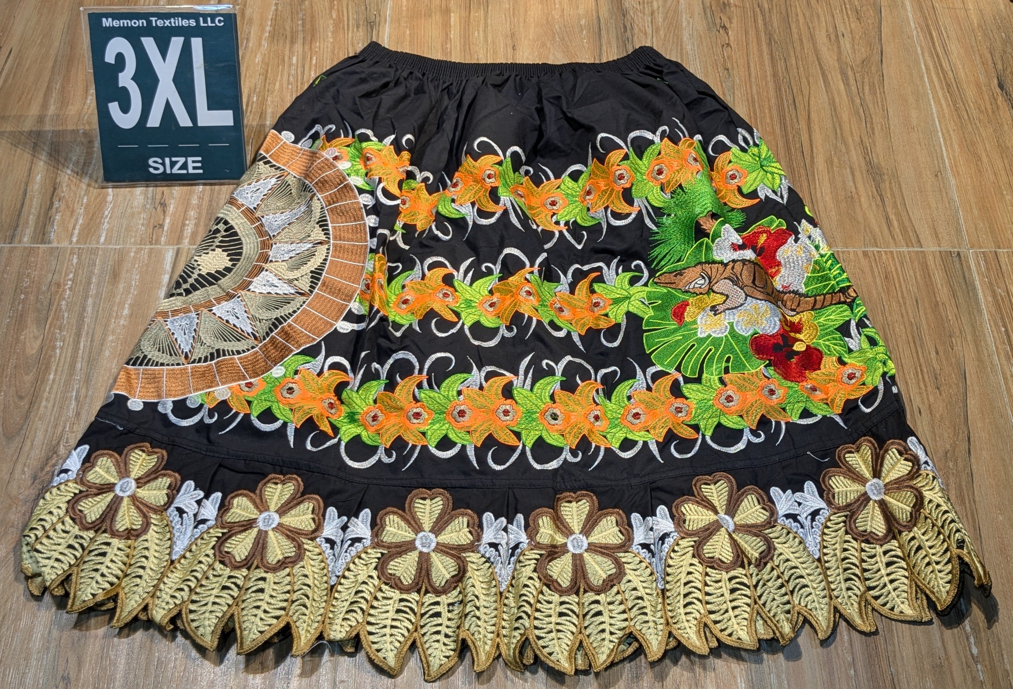 Premium Floral Island Skirts (Urohs) - 3XL